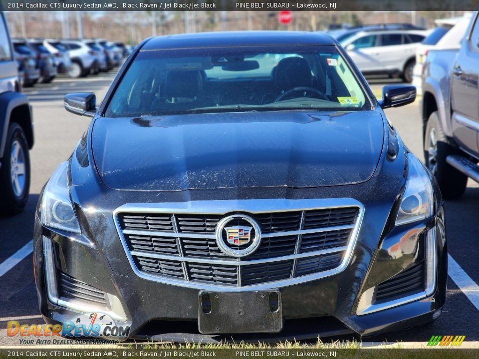 2014 Cadillac CTS Luxury Sedan AWD Black Raven / Jet Black/Jet Black Photo #2