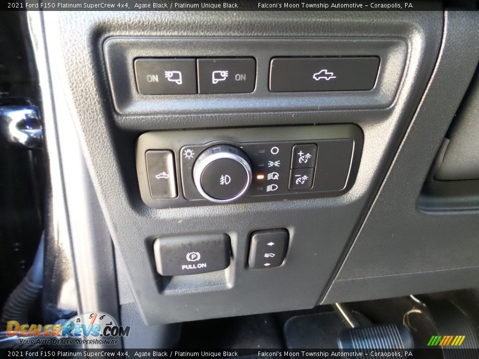 Controls of 2021 Ford F150 Platinum SuperCrew 4x4 Photo #21