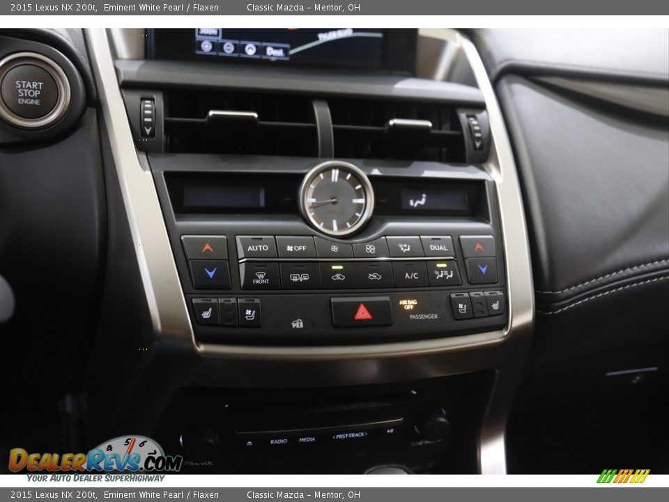 2015 Lexus NX 200t Eminent White Pearl / Flaxen Photo #14