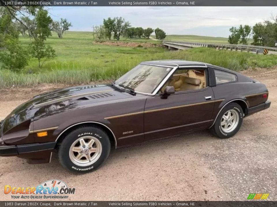 1983 Datsun 280ZX Coupe Dark Brown Metallic / Tan Photo #1