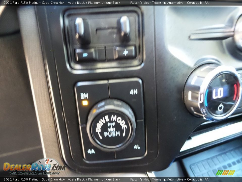 Controls of 2021 Ford F150 Platinum SuperCrew 4x4 Photo #24
