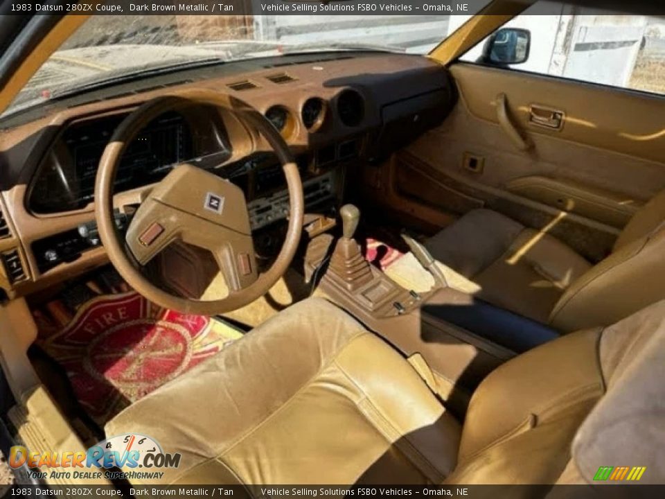 Tan Interior - 1983 Datsun 280ZX Coupe Photo #4