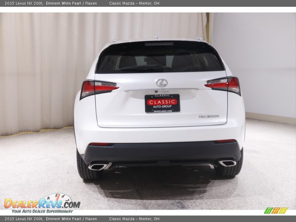 2015 Lexus NX 200t Eminent White Pearl / Flaxen Photo #20