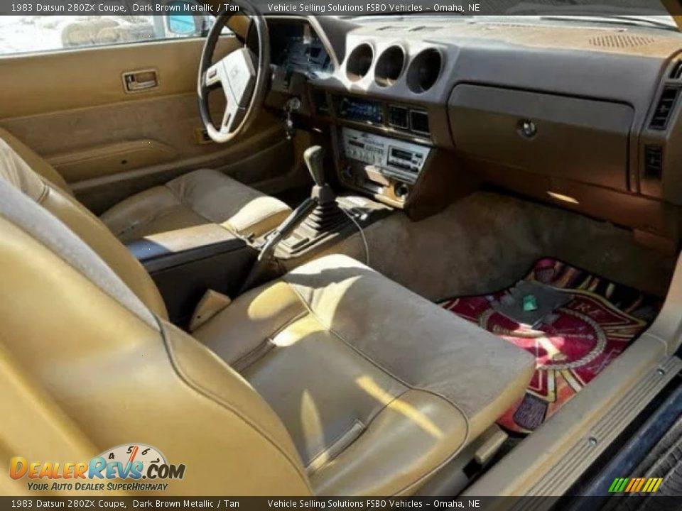 Front Seat of 1983 Datsun 280ZX Coupe Photo #5