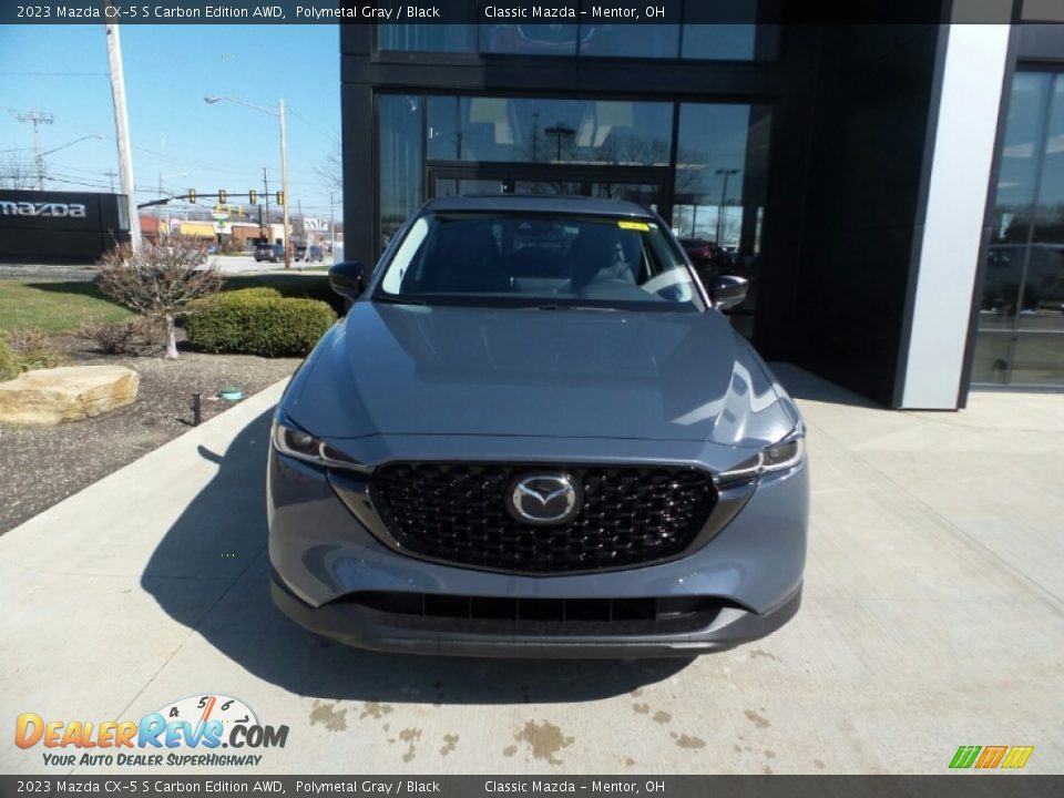 2023 Mazda CX-5 S Carbon Edition AWD Polymetal Gray / Black Photo #2