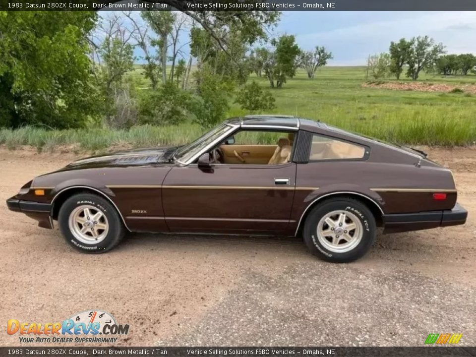 Dark Brown Metallic 1983 Datsun 280ZX Coupe Photo #10