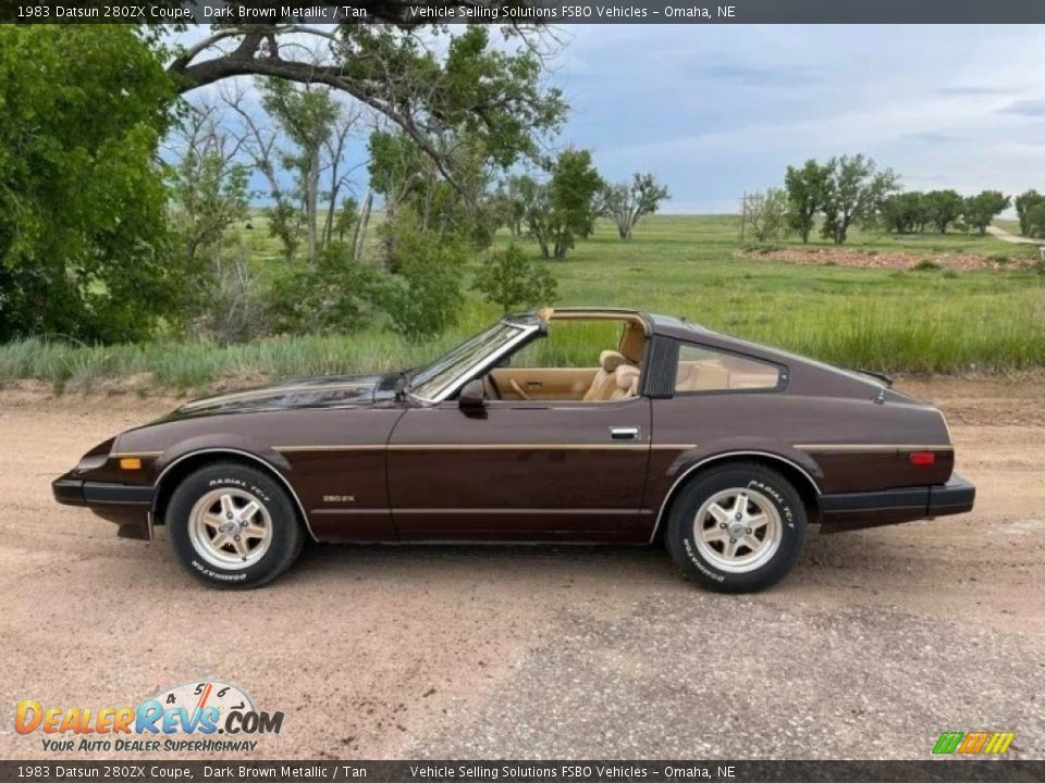 Dark Brown Metallic 1983 Datsun 280ZX Coupe Photo #11