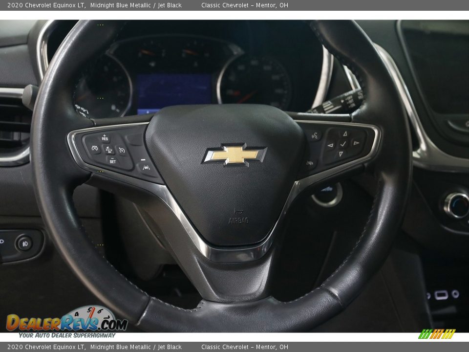 2020 Chevrolet Equinox LT Midnight Blue Metallic / Jet Black Photo #7