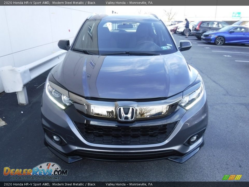 2020 Honda HR-V Sport AWD Modern Steel Metallic / Black Photo #4