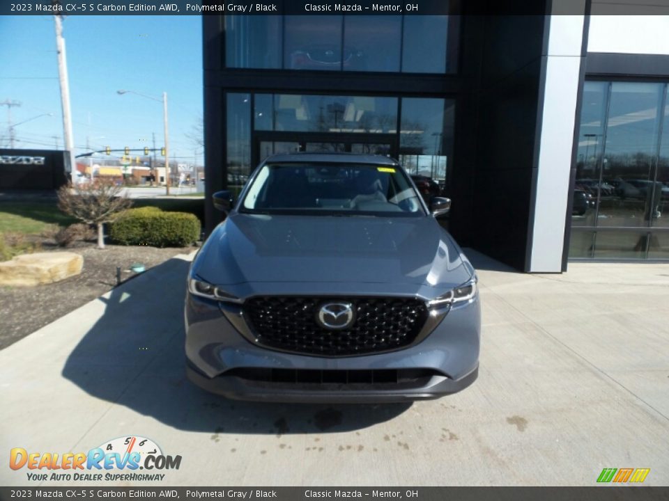 2023 Mazda CX-5 S Carbon Edition AWD Polymetal Gray / Black Photo #2