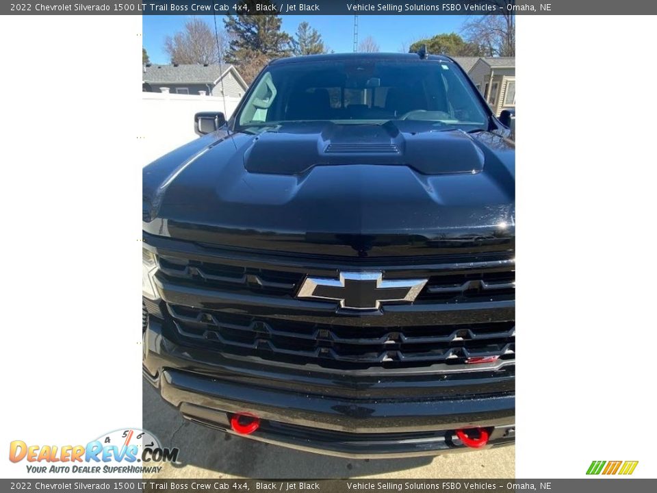 2022 Chevrolet Silverado 1500 LT Trail Boss Crew Cab 4x4 Black / Jet Black Photo #8