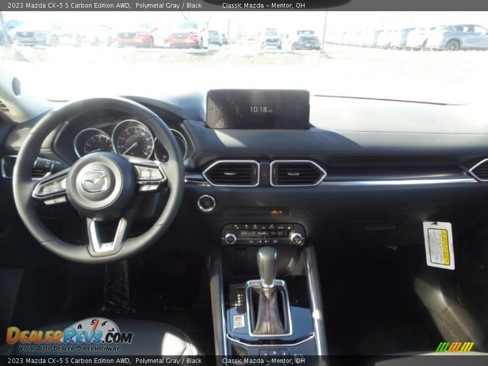 2023 Mazda CX-5 S Carbon Edition AWD Polymetal Gray / Black Photo #3
