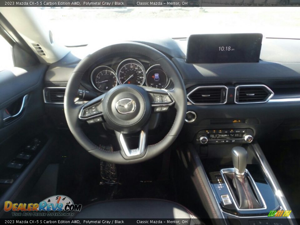 2023 Mazda CX-5 S Carbon Edition AWD Polymetal Gray / Black Photo #4