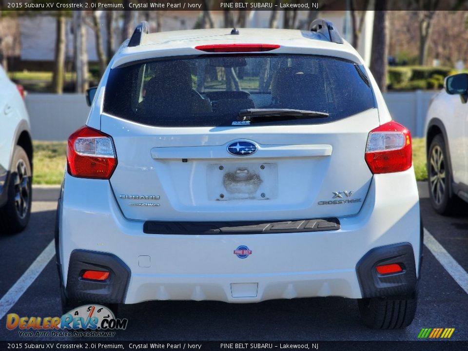 2015 Subaru XV Crosstrek 2.0i Premium Crystal White Pearl / Ivory Photo #8