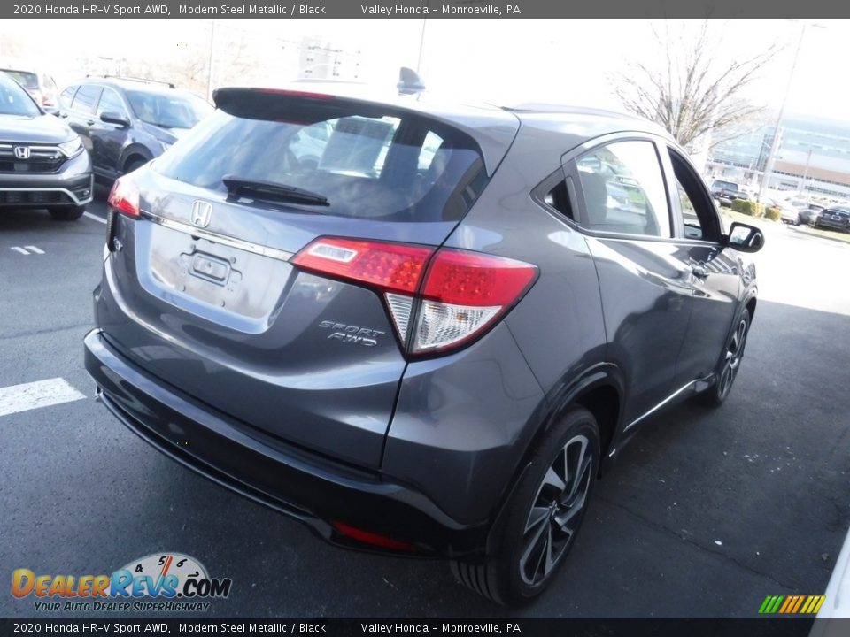 2020 Honda HR-V Sport AWD Modern Steel Metallic / Black Photo #7