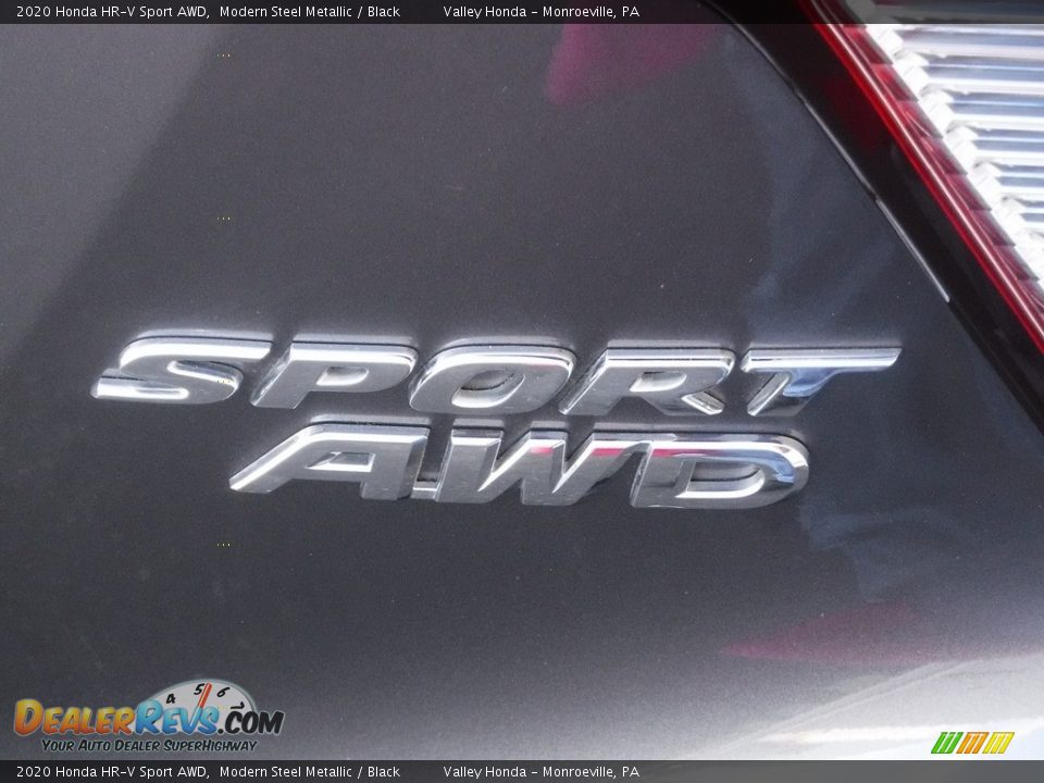 2020 Honda HR-V Sport AWD Modern Steel Metallic / Black Photo #8