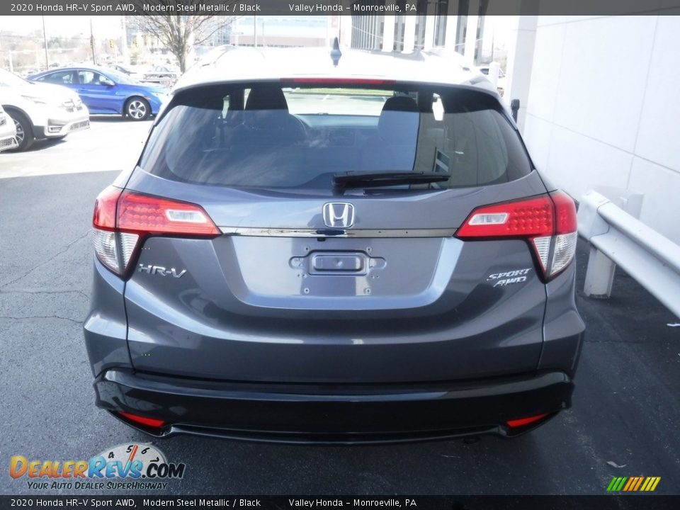 2020 Honda HR-V Sport AWD Modern Steel Metallic / Black Photo #9