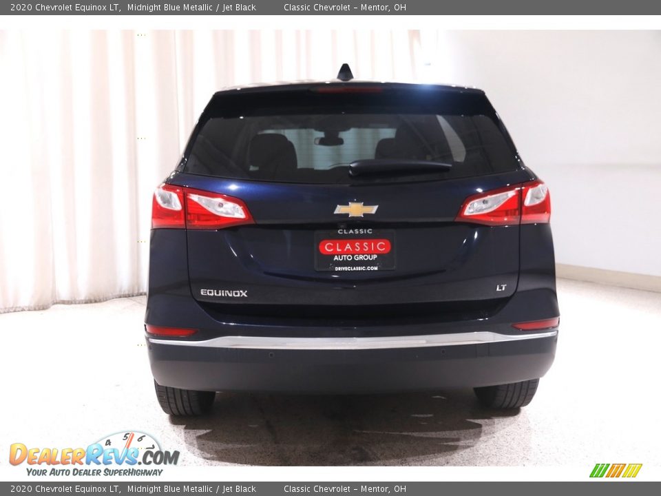 2020 Chevrolet Equinox LT Midnight Blue Metallic / Jet Black Photo #18