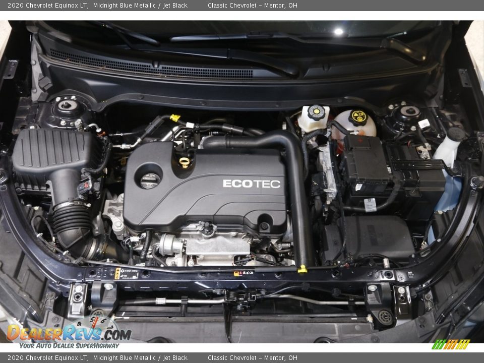 2020 Chevrolet Equinox LT Midnight Blue Metallic / Jet Black Photo #19