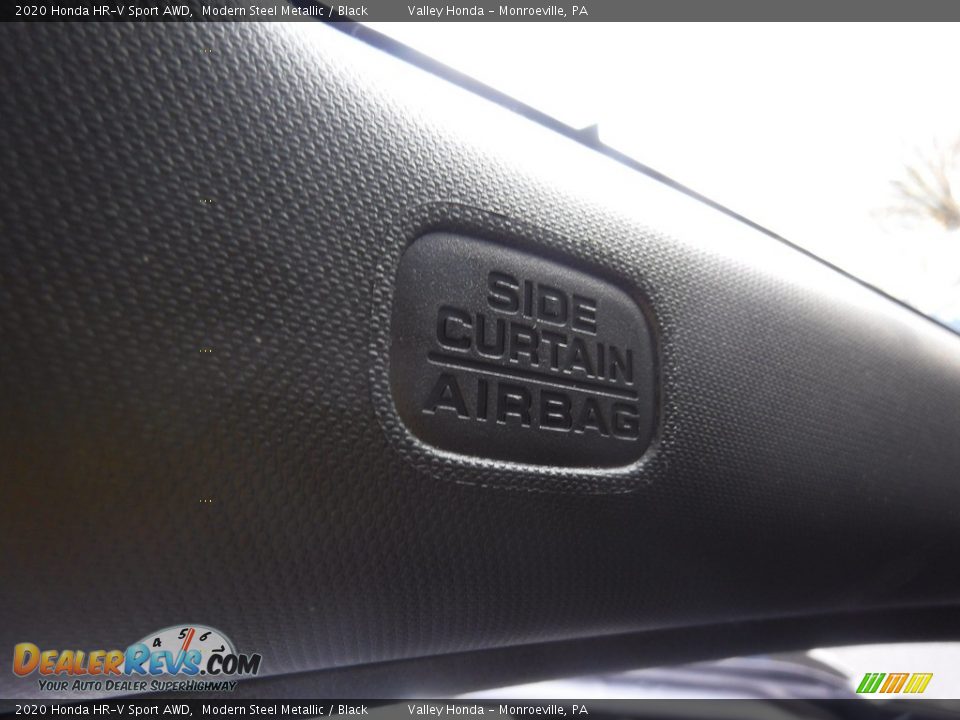 2020 Honda HR-V Sport AWD Modern Steel Metallic / Black Photo #14