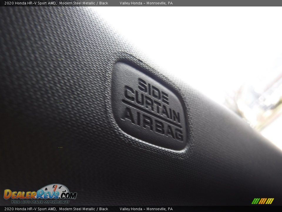 2020 Honda HR-V Sport AWD Modern Steel Metallic / Black Photo #19