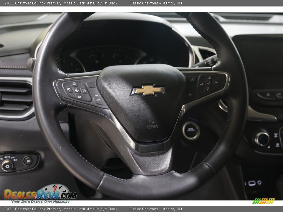 2021 Chevrolet Equinox Premier Mosaic Black Metallic / Jet Black Photo #7