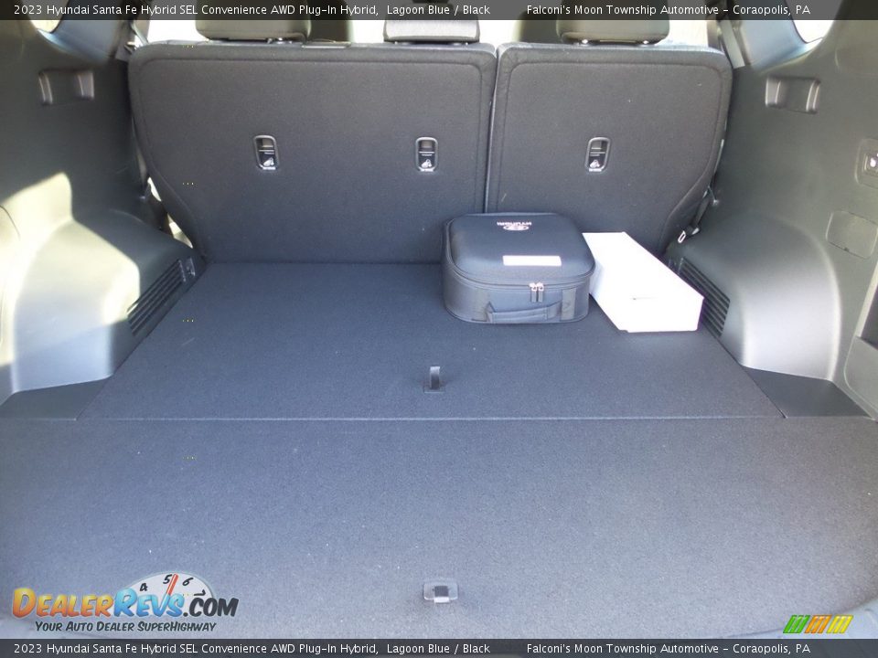 2023 Hyundai Santa Fe Hybrid SEL Convenience AWD Plug-In Hybrid Lagoon Blue / Black Photo #4