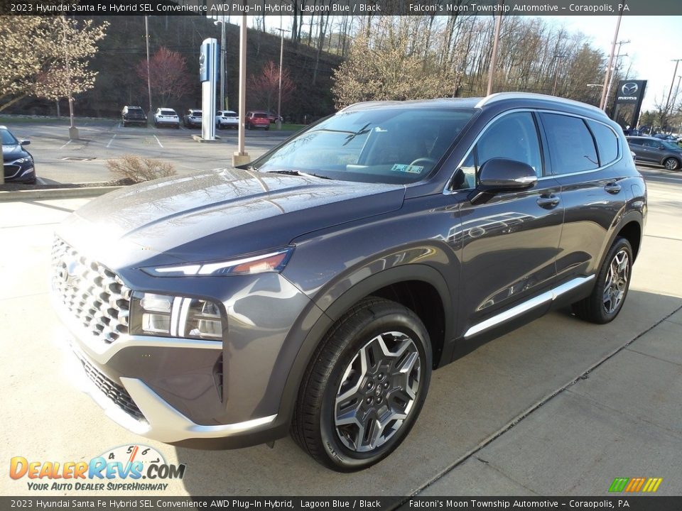 Front 3/4 View of 2023 Hyundai Santa Fe Hybrid SEL Convenience AWD Plug-In Hybrid Photo #6