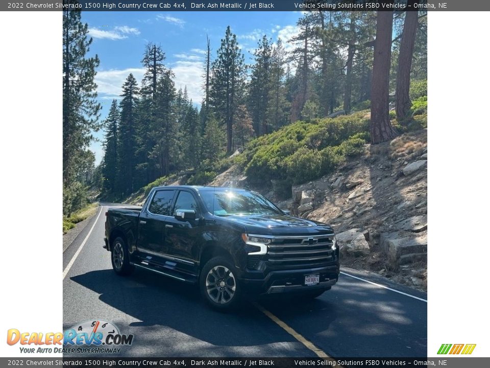 2022 Chevrolet Silverado 1500 High Country Crew Cab 4x4 Dark Ash Metallic / Jet Black Photo #1