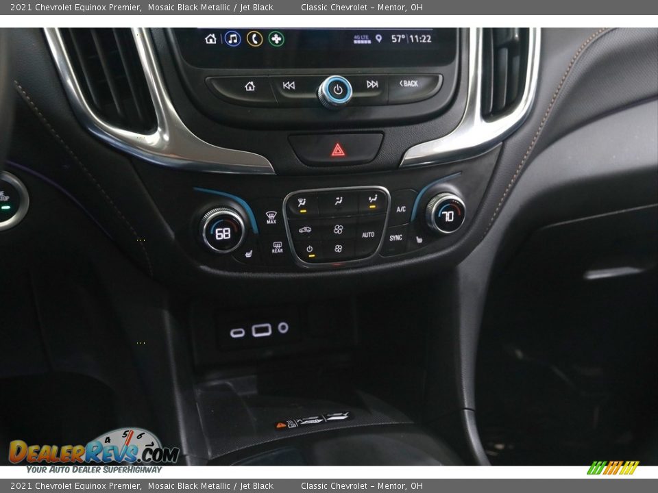 2021 Chevrolet Equinox Premier Mosaic Black Metallic / Jet Black Photo #13