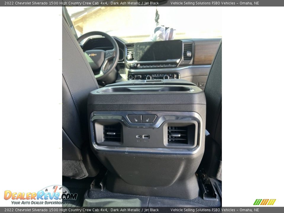 2022 Chevrolet Silverado 1500 High Country Crew Cab 4x4 Dark Ash Metallic / Jet Black Photo #4