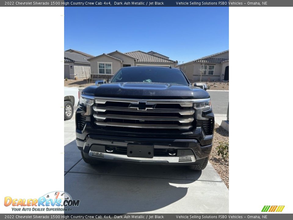 2022 Chevrolet Silverado 1500 High Country Crew Cab 4x4 Dark Ash Metallic / Jet Black Photo #8