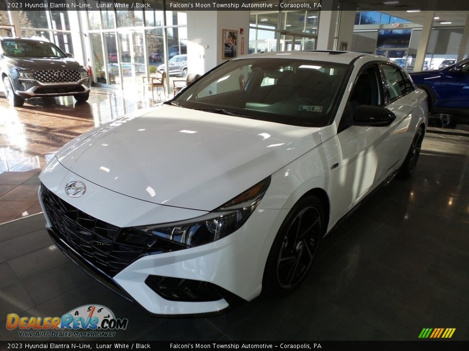 Front 3/4 View of 2023 Hyundai Elantra N-Line Photo #6