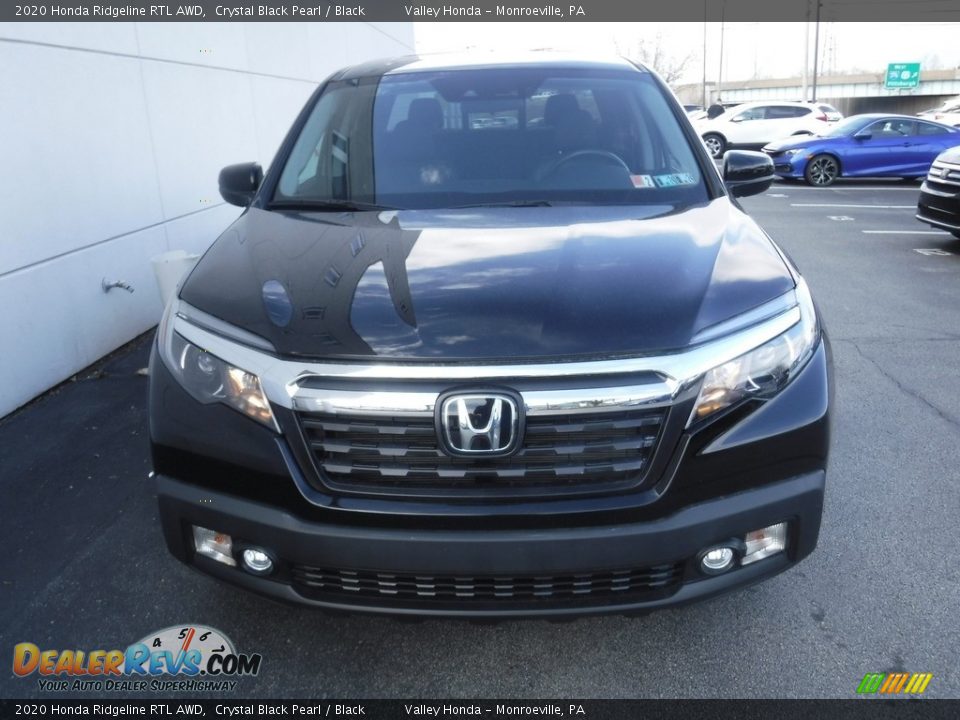 2020 Honda Ridgeline RTL AWD Crystal Black Pearl / Black Photo #5