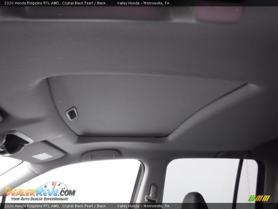 2020 Honda Ridgeline RTL AWD Crystal Black Pearl / Black Photo #20