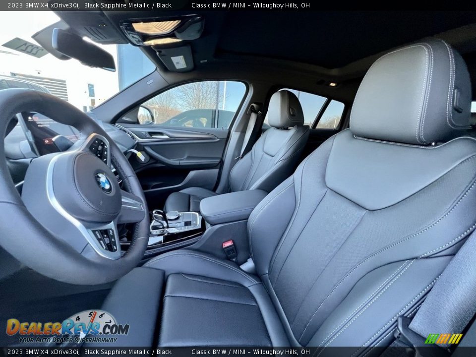 Front Seat of 2023 BMW X4 xDrive30i Photo #5