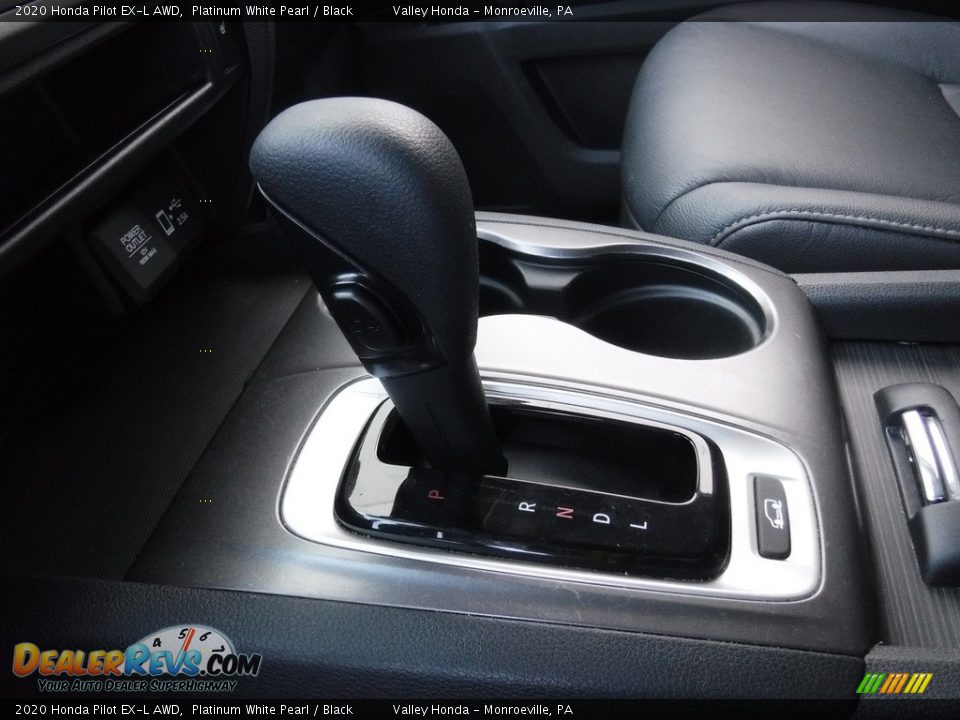 2020 Honda Pilot EX-L AWD Platinum White Pearl / Black Photo #18