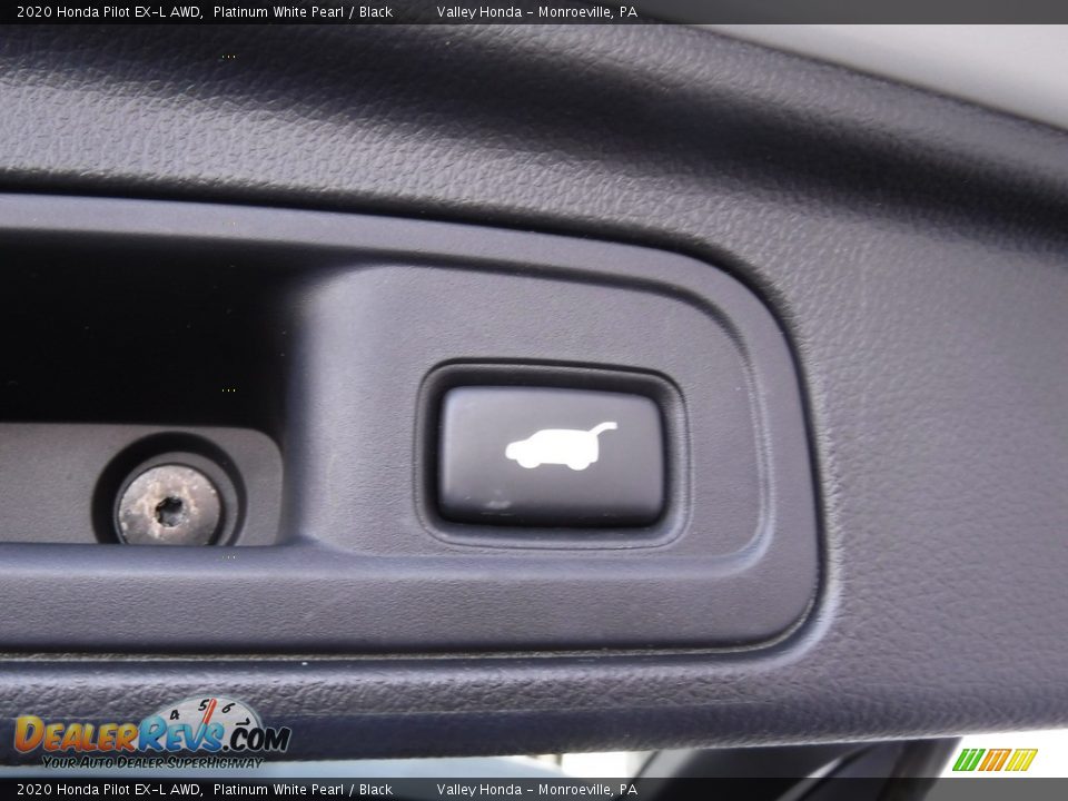 2020 Honda Pilot EX-L AWD Platinum White Pearl / Black Photo #30
