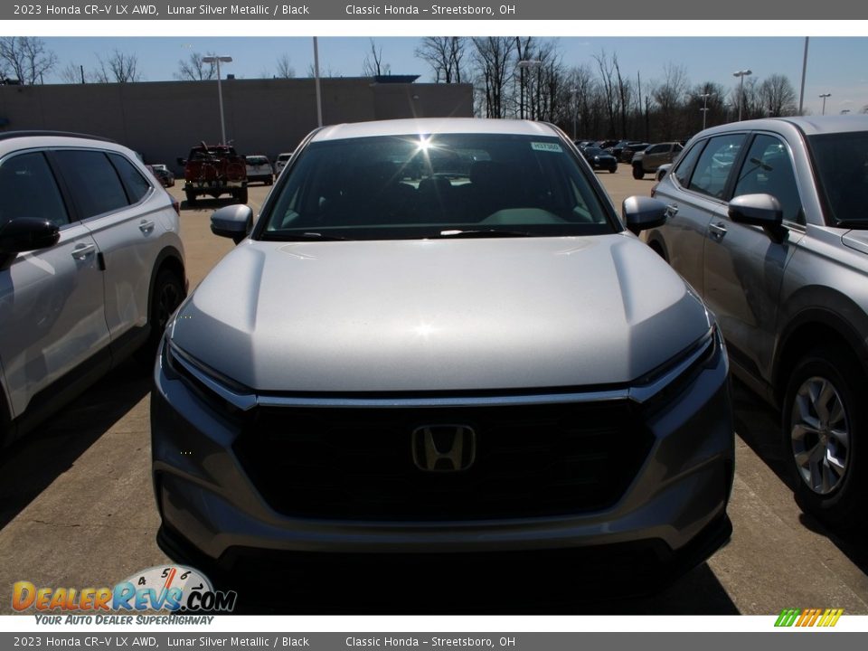 2023 Honda CR-V LX AWD Lunar Silver Metallic / Black Photo #2