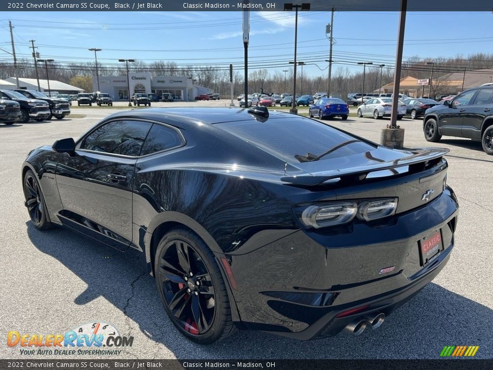 2022 Chevrolet Camaro SS Coupe Black / Jet Black Photo #2