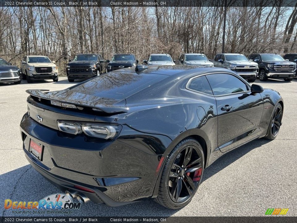 2022 Chevrolet Camaro SS Coupe Black / Jet Black Photo #3