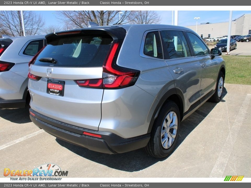 2023 Honda CR-V LX AWD Lunar Silver Metallic / Black Photo #4