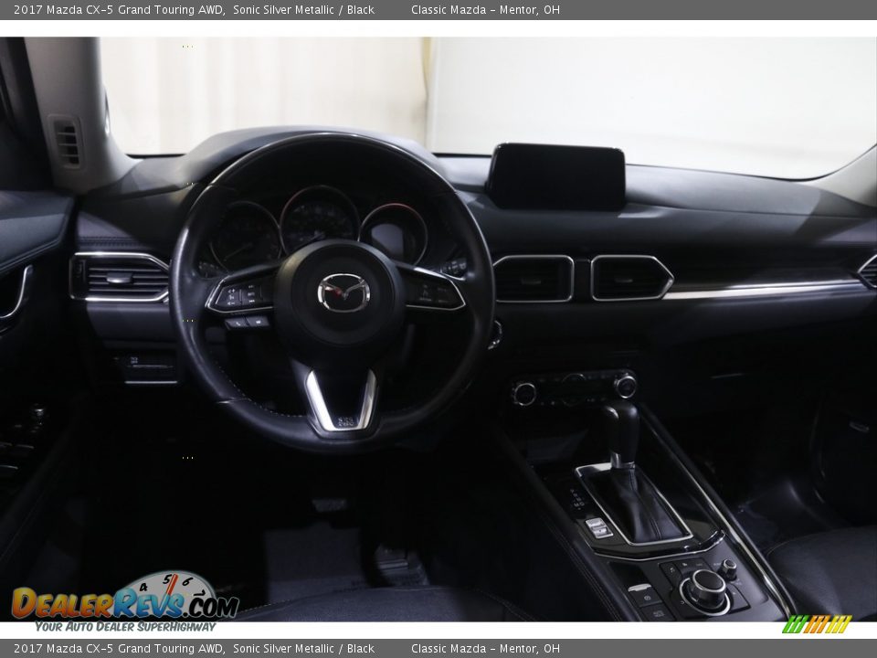 2017 Mazda CX-5 Grand Touring AWD Sonic Silver Metallic / Black Photo #6