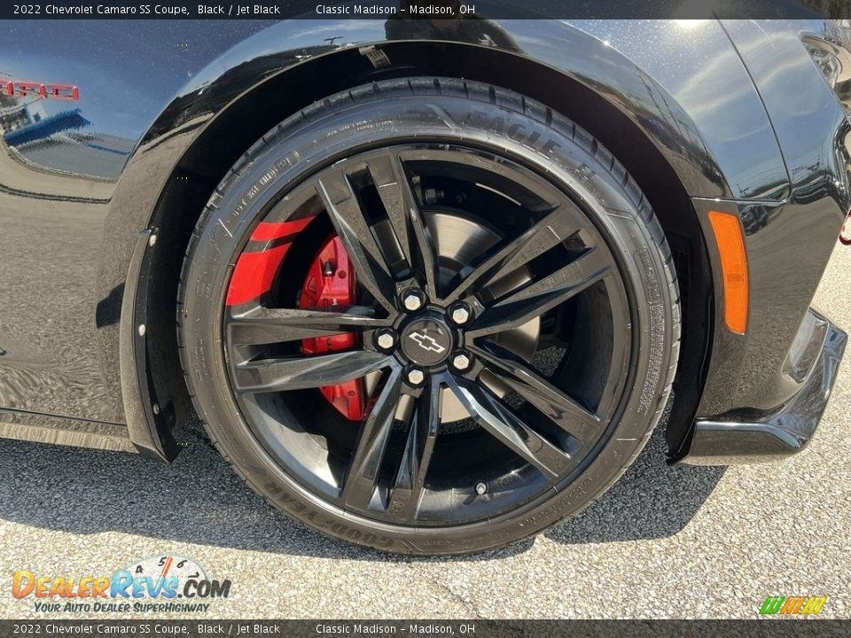 2022 Chevrolet Camaro SS Coupe Black / Jet Black Photo #5