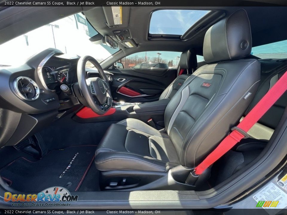 2022 Chevrolet Camaro SS Coupe Black / Jet Black Photo #6