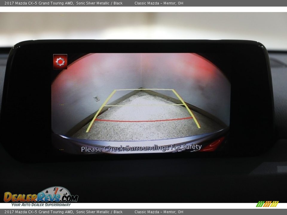 2017 Mazda CX-5 Grand Touring AWD Sonic Silver Metallic / Black Photo #14