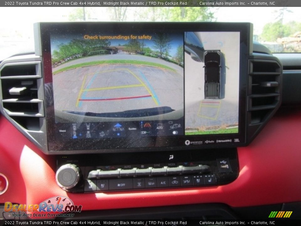Controls of 2022 Toyota Tundra TRD Pro Crew Cab 4x4 Hybrid Photo #15