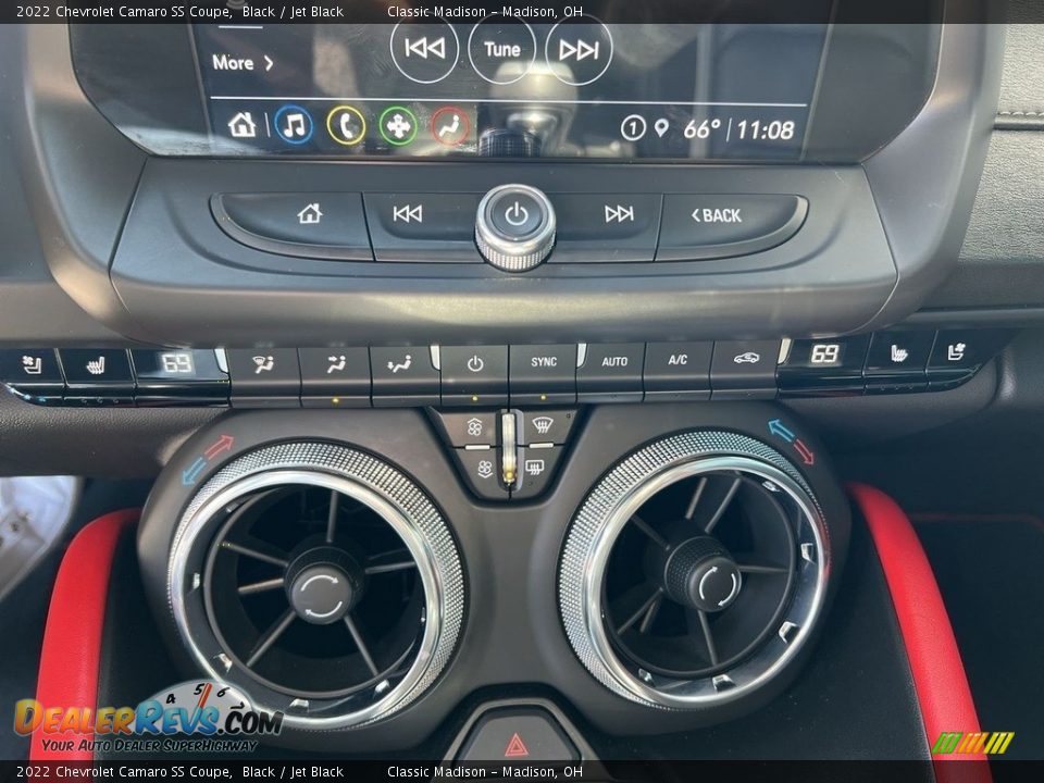 2022 Chevrolet Camaro SS Coupe Black / Jet Black Photo #13