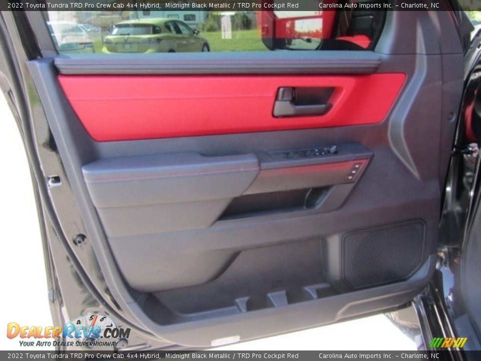 Door Panel of 2022 Toyota Tundra TRD Pro Crew Cab 4x4 Hybrid Photo #17
