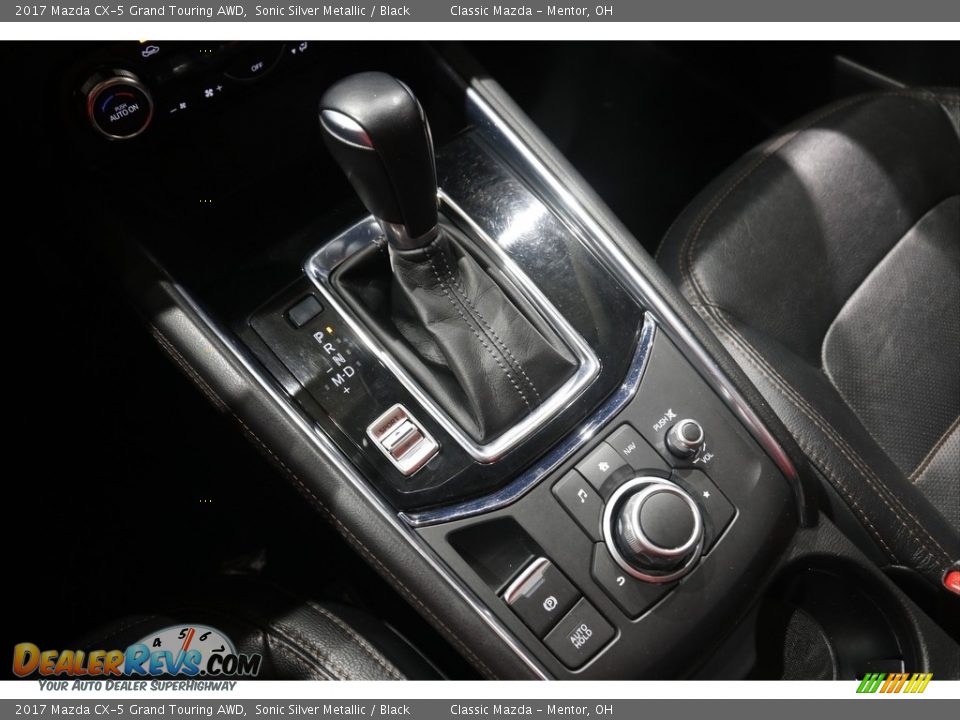 2017 Mazda CX-5 Grand Touring AWD Sonic Silver Metallic / Black Photo #16